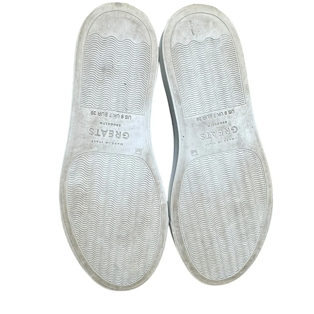 Greats Black Leather Men's Sneakers
